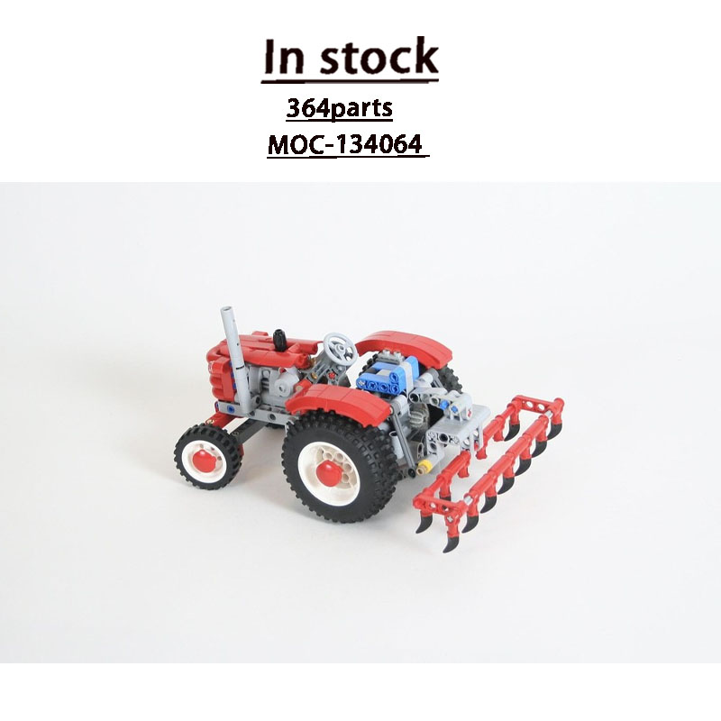 Urban Farming Is - MOC-134064 Urban Farm Agricultural Retro Tractor