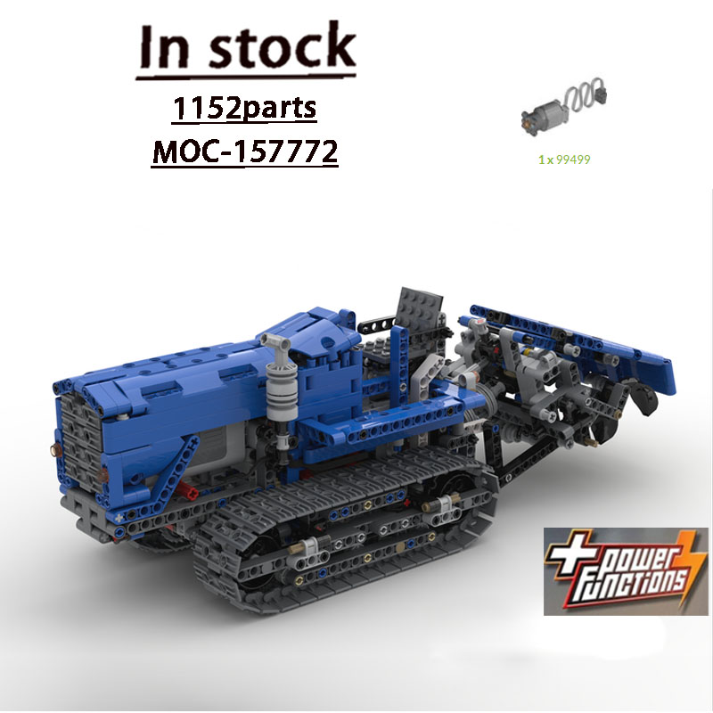 Urban Farming Is - MOC-157772 Urban Farm Agricultural Crawler Tractor