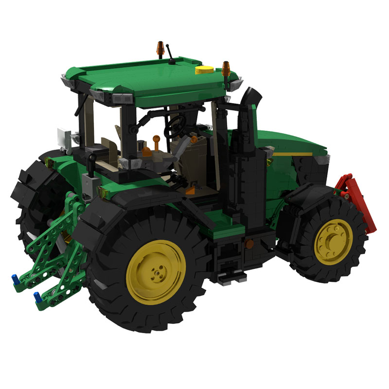 Urban Farming Is - MOC-231420 Urban Farm Agricultural Tractor Building