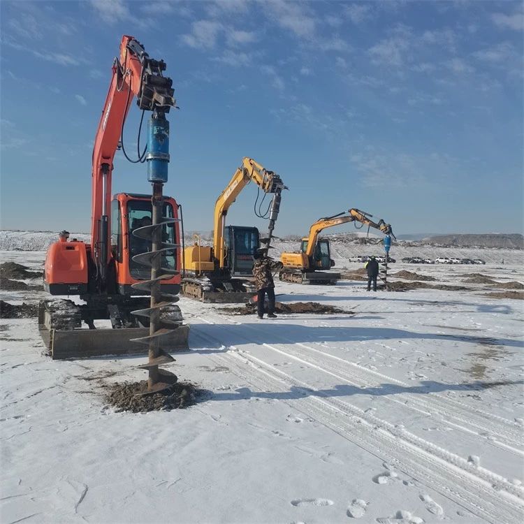 Urban Farming Is - Quick Change Auger for Excavator Hydraulic