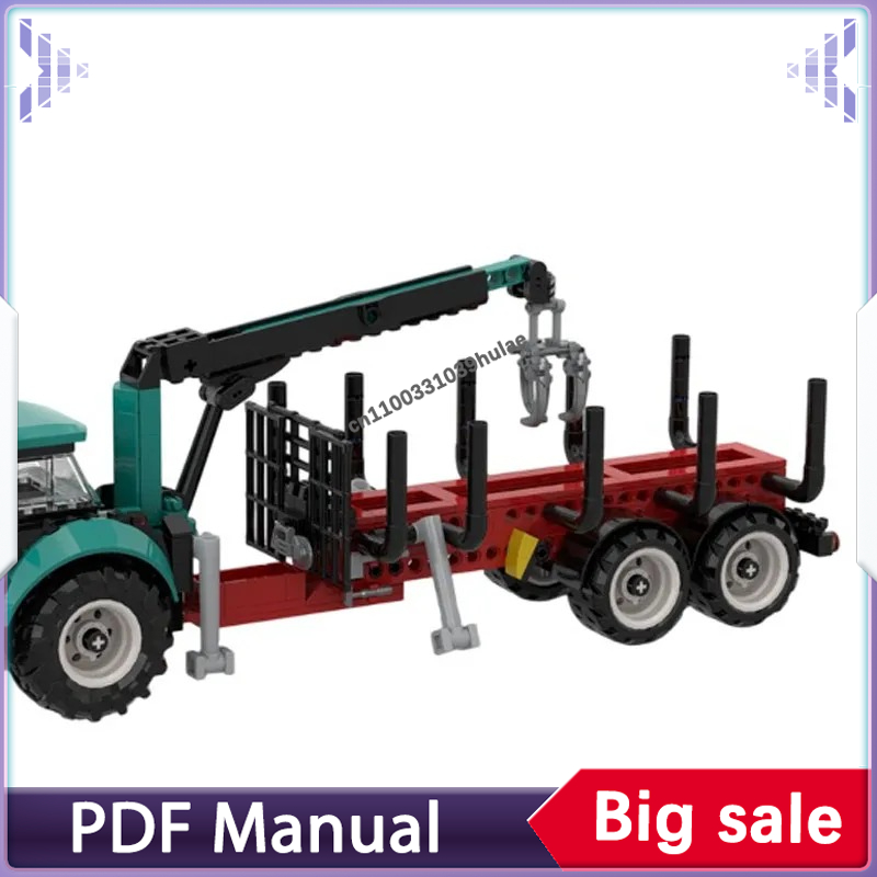 Urban Farming Is - Urban City Tractor MOC Building Set,