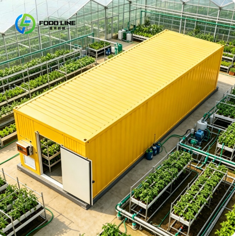 Urban Farming Is - Modular Smart Grow Container Automatic Planting