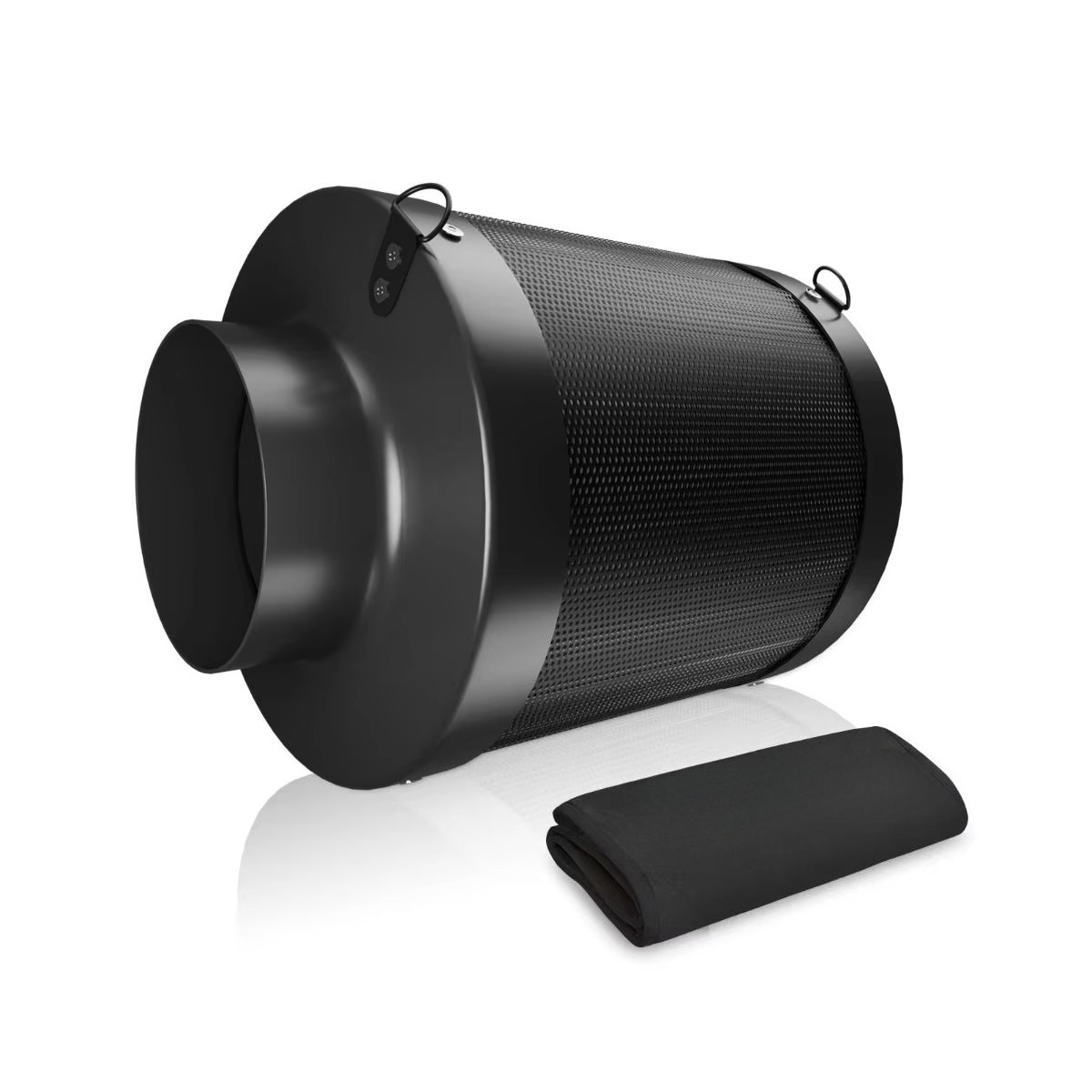 Carbon Filter Inline - 6 Inch Large Refillable Activated Carbon