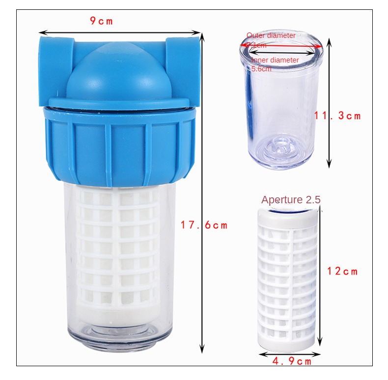 5 Inch Châu Âu Phong Cách Ý Lọ - đánh giá và giá Carbon Filter Inline